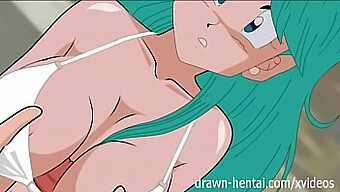 การ์ตูนสามคนกับ Dragon Ball Z และรุ่น Hentai ของ Bulma