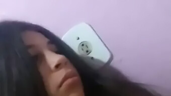 Teen (18+) Brazilian Sister'S First Live Streaming Experience On Periscope