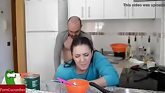 Recent Kitchen Sex Between Husband And Wife Results In Hardcore Stepdad Action