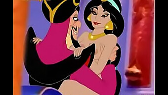 Cartoon Aladdin As A Mistress