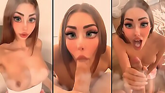 Homemade Hentai Blowjob And Cum In Mouth By 18+ Teen