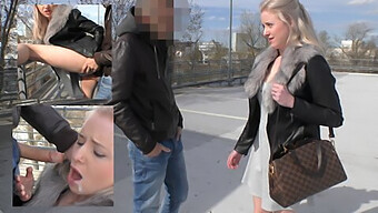 German Public Cock: Cum Fountain Action