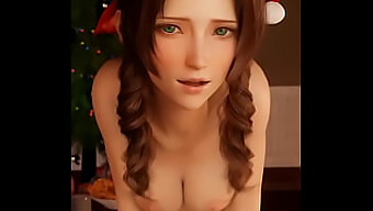 Aerith'S Big Ass And Small Tits In A Cowgirl Position