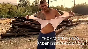 Thomas.J Undressing For All To See