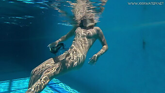 Sexy Mary Kalisy In A Steamy Underwater Erotic Show