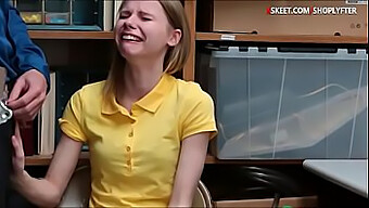 Small Tit Teen Catarina Petrov Gets Busted For Stealing And Gets Her Pussy Fucked In The Office