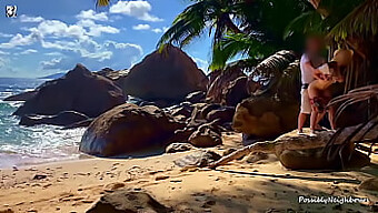 Sexe En Plein Air Avec Des Filles Amateurs Sur Sandy Beach