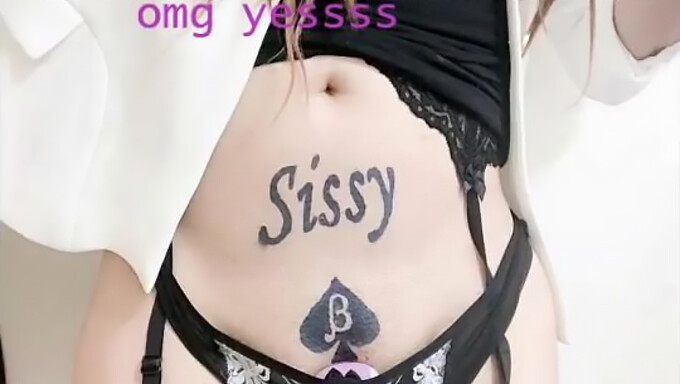 ดื่มด่ํากับความปรารถนาของ Sissy ด้วยคอมพิวเลชันการเลียควยและการจับมือ