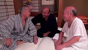 Japanese Shugeo Tokuda And Friends Have A Wild Party With Big Natural Tits