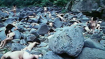 Asian College Girls In A Nudist Adventure