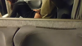 French Amateur Solveig Gets Ananal Fucked By A Stranger On The Train