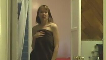 Girls Masturbate In The Bathroom With Their Step Mom