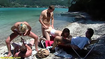 Public Family Therapy Turns Into A Wild Beach Orgy