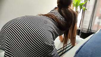 Big Booty Latina Gets Checked Out In Homemade Video