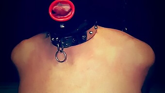 Teefje In Een Masker En Bondage Bdsm-Sessie