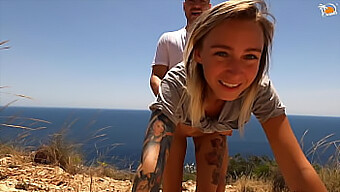 Wild Babe And Cock Get Fucked Hard On Spanish Coast