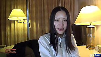 Japanese Girl Enjoys Hardcore Sex With Two Guys