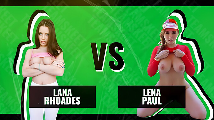 การแข่งขันการยิงน้ําเชื่อม: Lana Rhoads Vs Lena Paul - การโชว์ดาวน์ของทารกที่สุดยอด