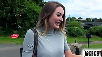 Tamara Grace'S Public Pick Up Session Ends With A Big Cumshot