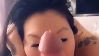 Asian Girl With Big Tits Gives A Rough Cock A Good Pounding