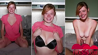 Amateur Teen Mia Collins Gives A Blowjob And Takes It Doggy Style