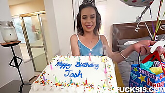 Amateur Birthday Boy Aria Valencia Gets His Big Ass Fucked In Pov