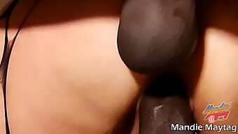 Double Penetration, Facial, And Anal From Two Massive Black Cocks