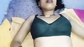 18-Year-Old Indian Babe Cheats On Her Husband With A Younger Lover