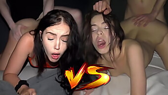 ¡zoe Doll Y Emily Mayers Se Involucran En Un Showdown De Mamadas Para Tu Placer Visual!