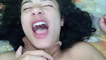 18-Year-Old Latina Teen Gets Her Pussy Licked And Cummed On