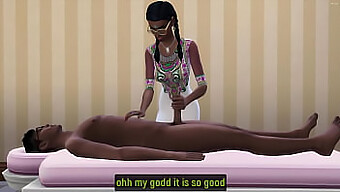 Indian Teen Gets Her First Taste Of Stepbrother'S Big Cock - Massage And Blowjob Included